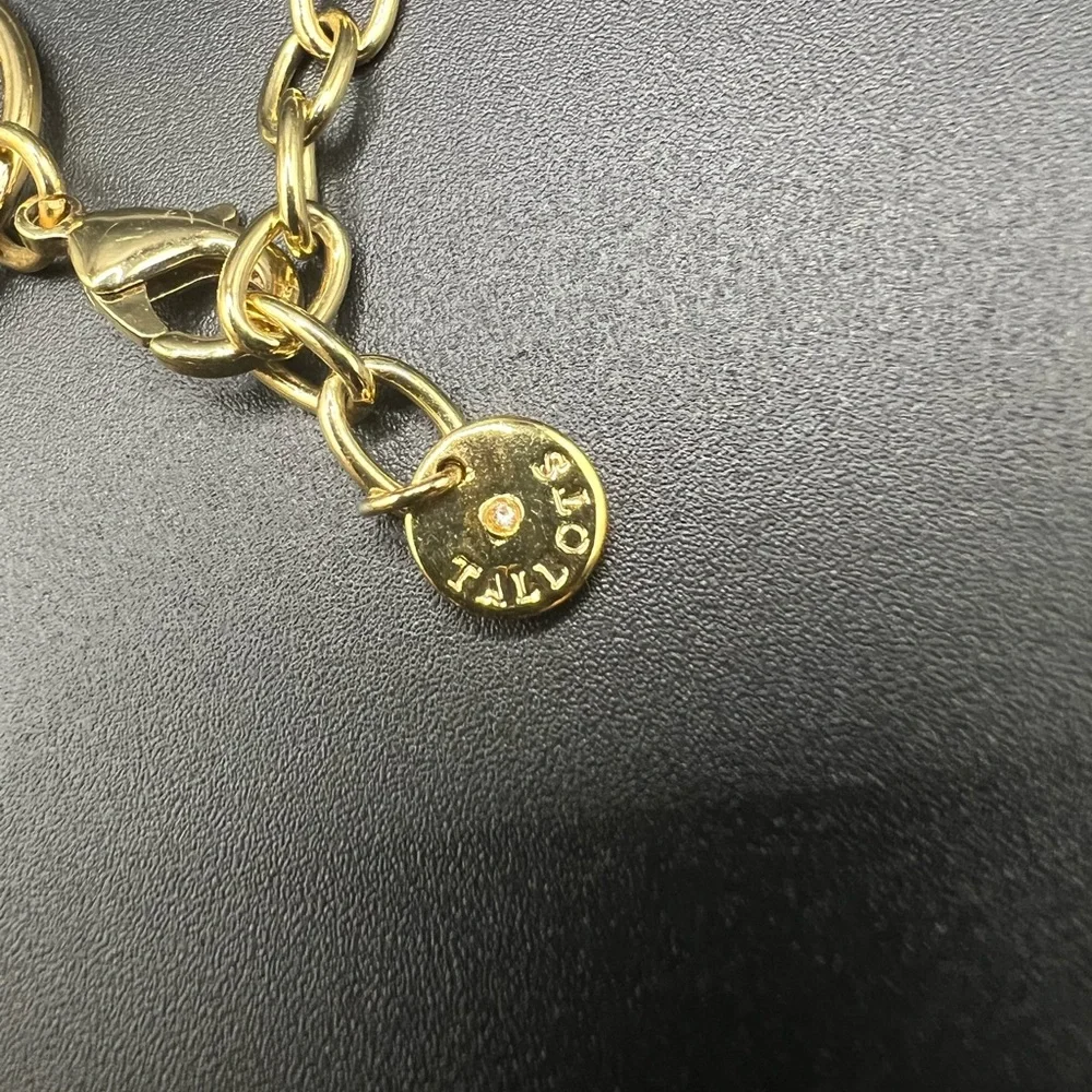Talbots Tortoise and Gold Tone Necklace